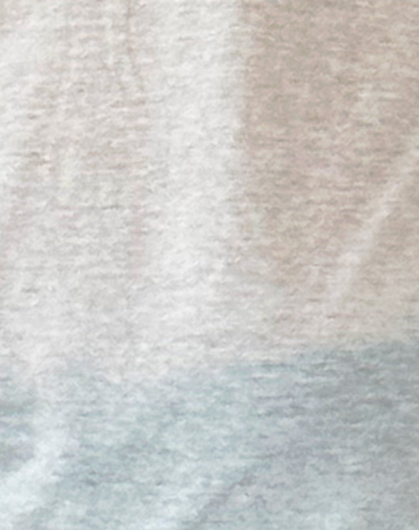 Damon Baggy Long Sleeve Top in White Tissue Jersey