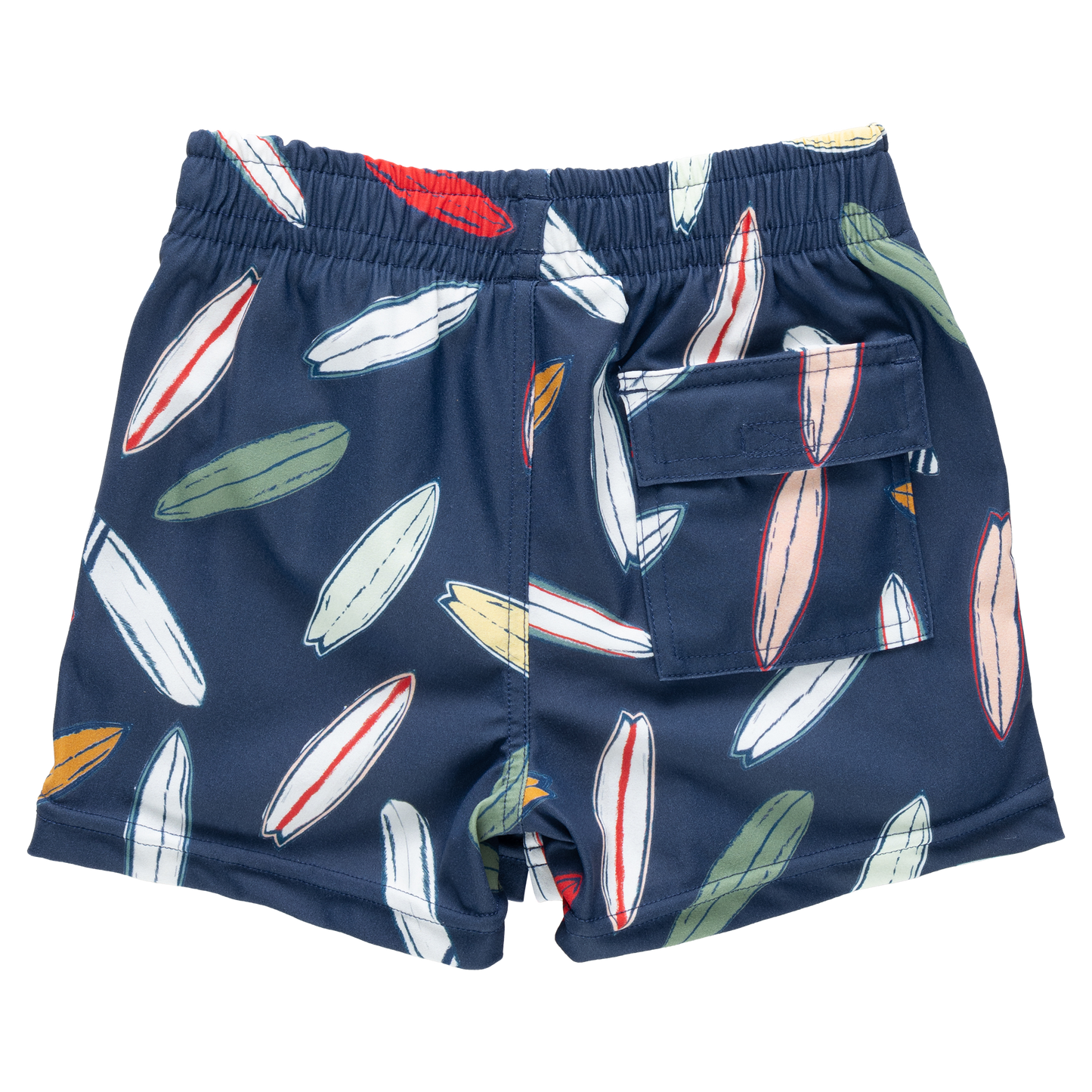 Baby Boys Swim Trunk - Navy Surfboard