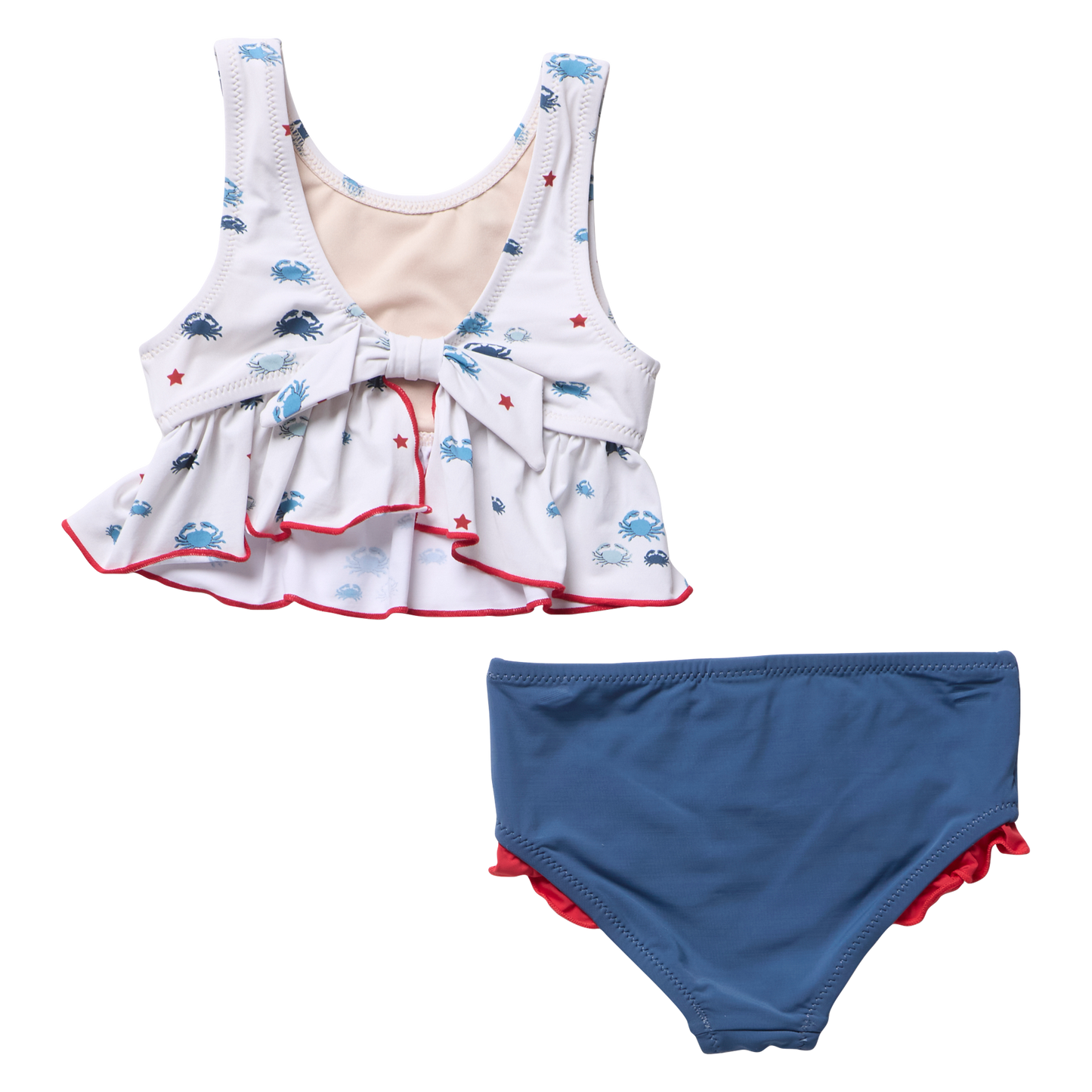 Girls Palmer Tankini - Small Crabs