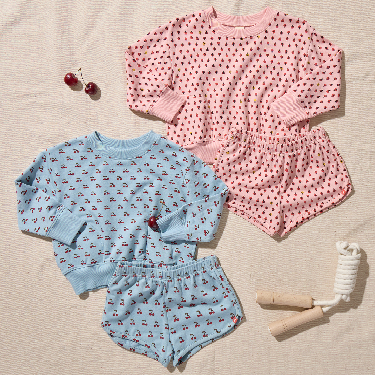 Play Sweatshirt - Mini Ladybugs
