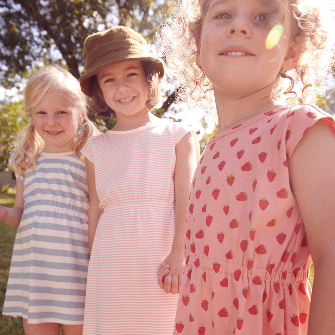 Playground Dress - Pink Stripe