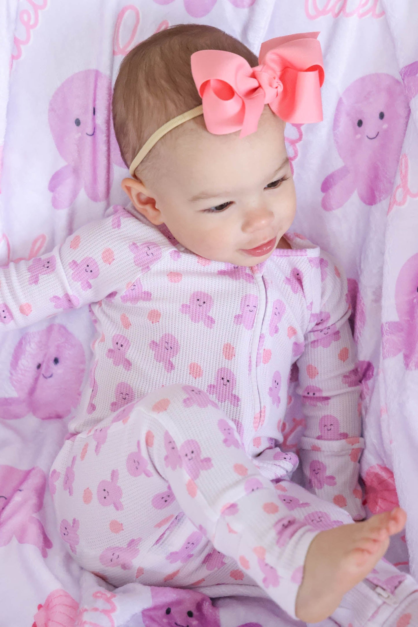 Bamboo Waffle Convertible Zip Romper | Sea Snuggles