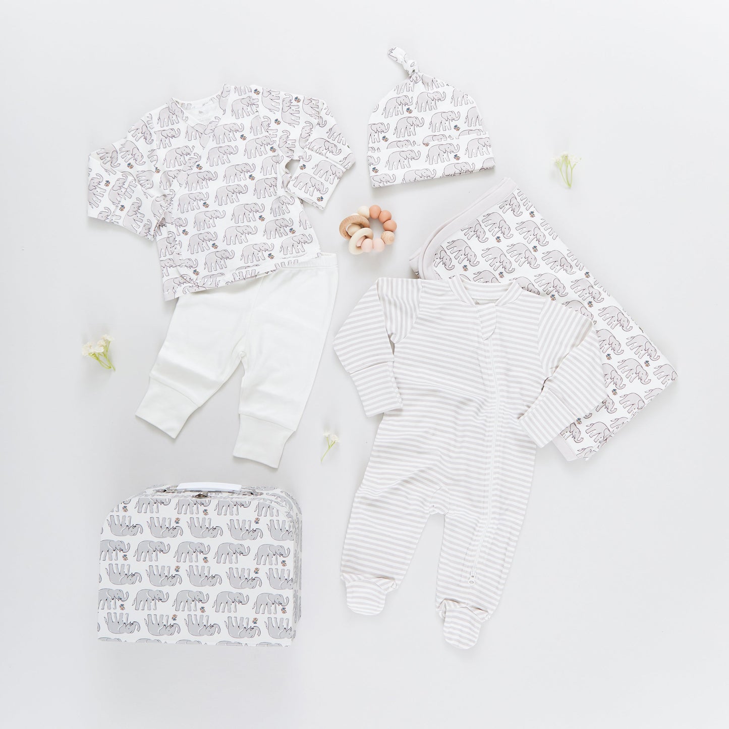 Nesting Box Baby Take Home Set - Baby Elephant