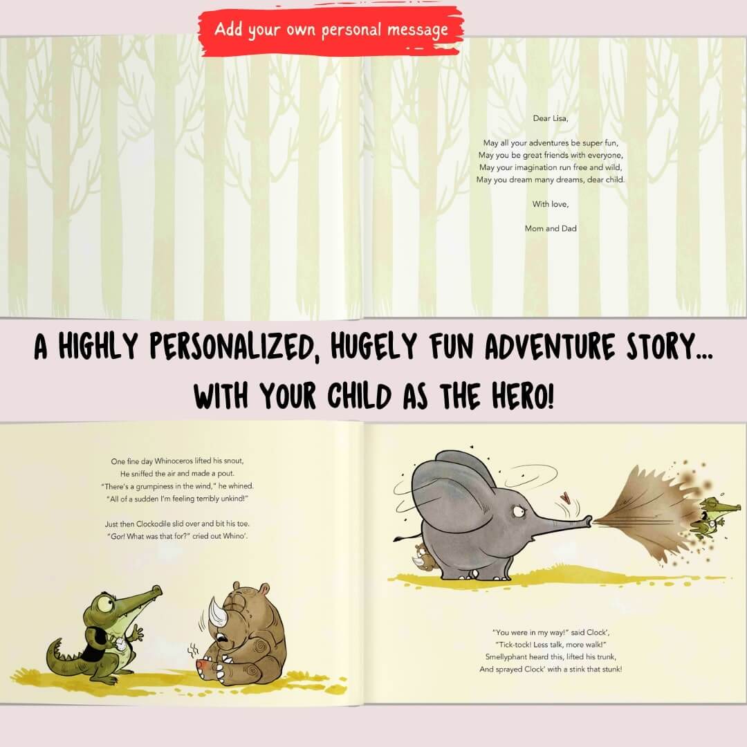 Personalized Book | Your Child and the Grumpopotamus