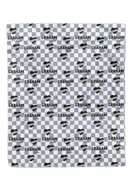 Mama's Boy Personalized Kids Blanket