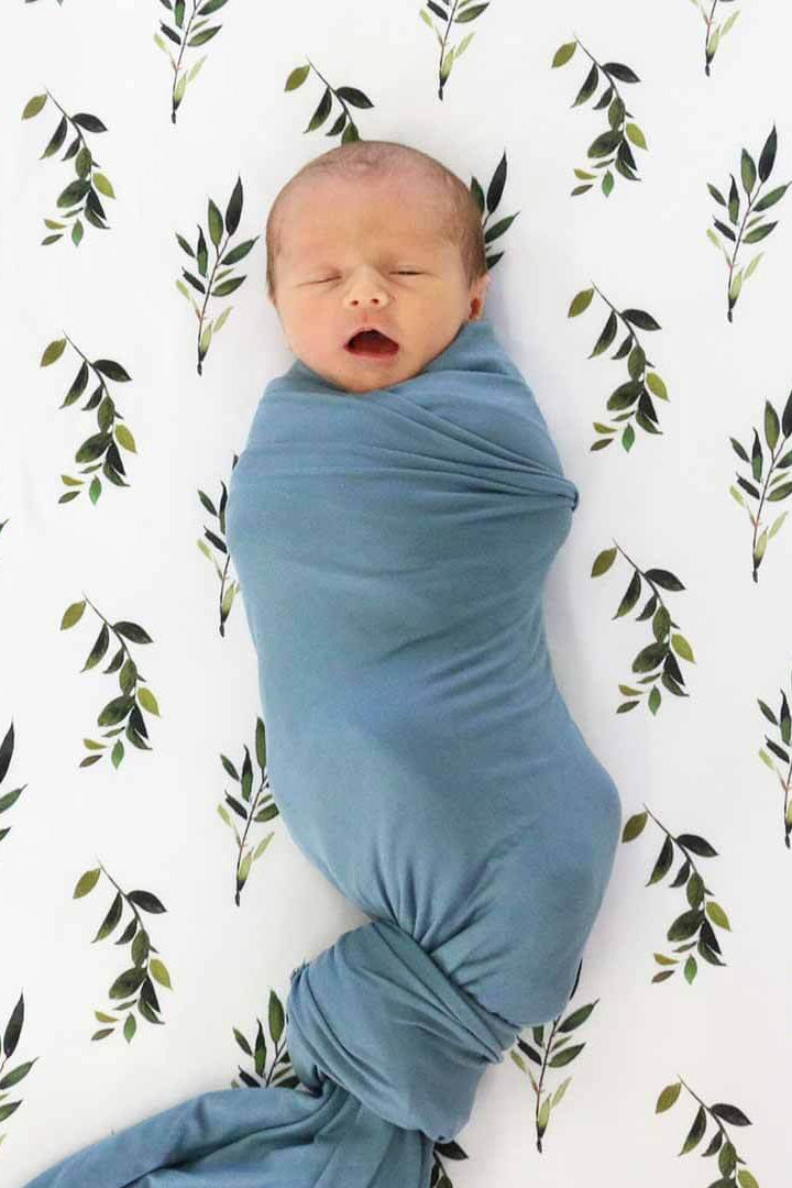 All Solid Bamboo Knit Swaddle Blankets