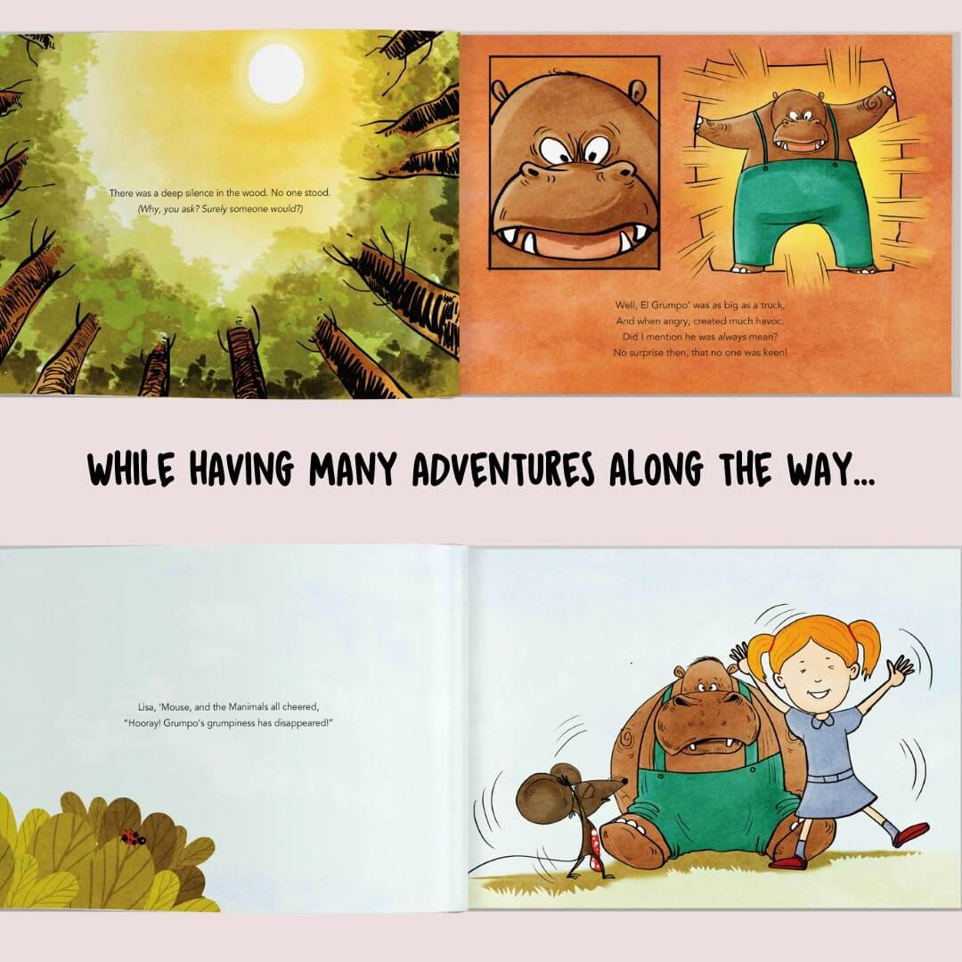 Personalized Book | Your Child and the Grumpopotamus