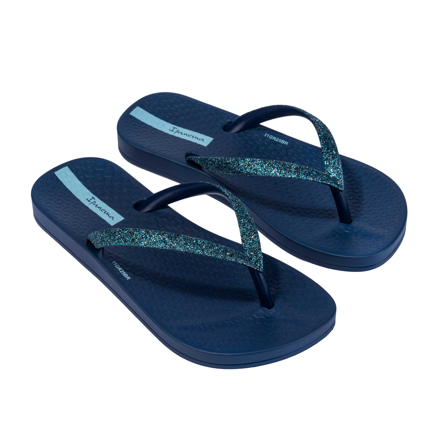 Lolita Flip Flop - Blue Glitter