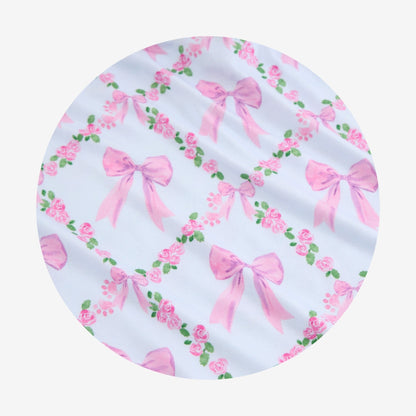 Disney Marie Bows Ruffled Luxette Plush Patoo® Blanket