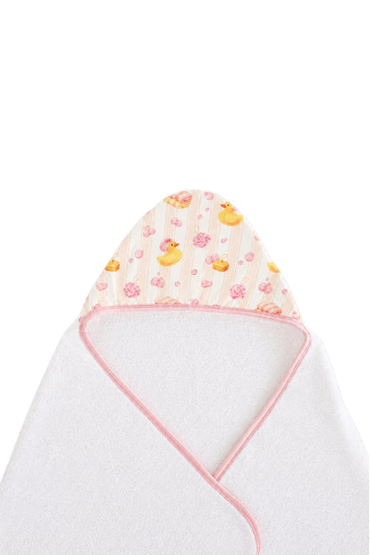Kids Embroidered Bamboo Hooded Towels