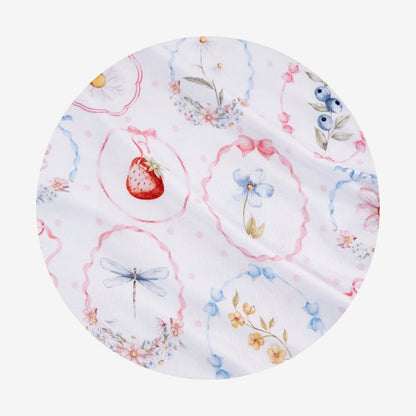 Caroline & Caroline Dot Ruffled Luxette Patoo® Blanket