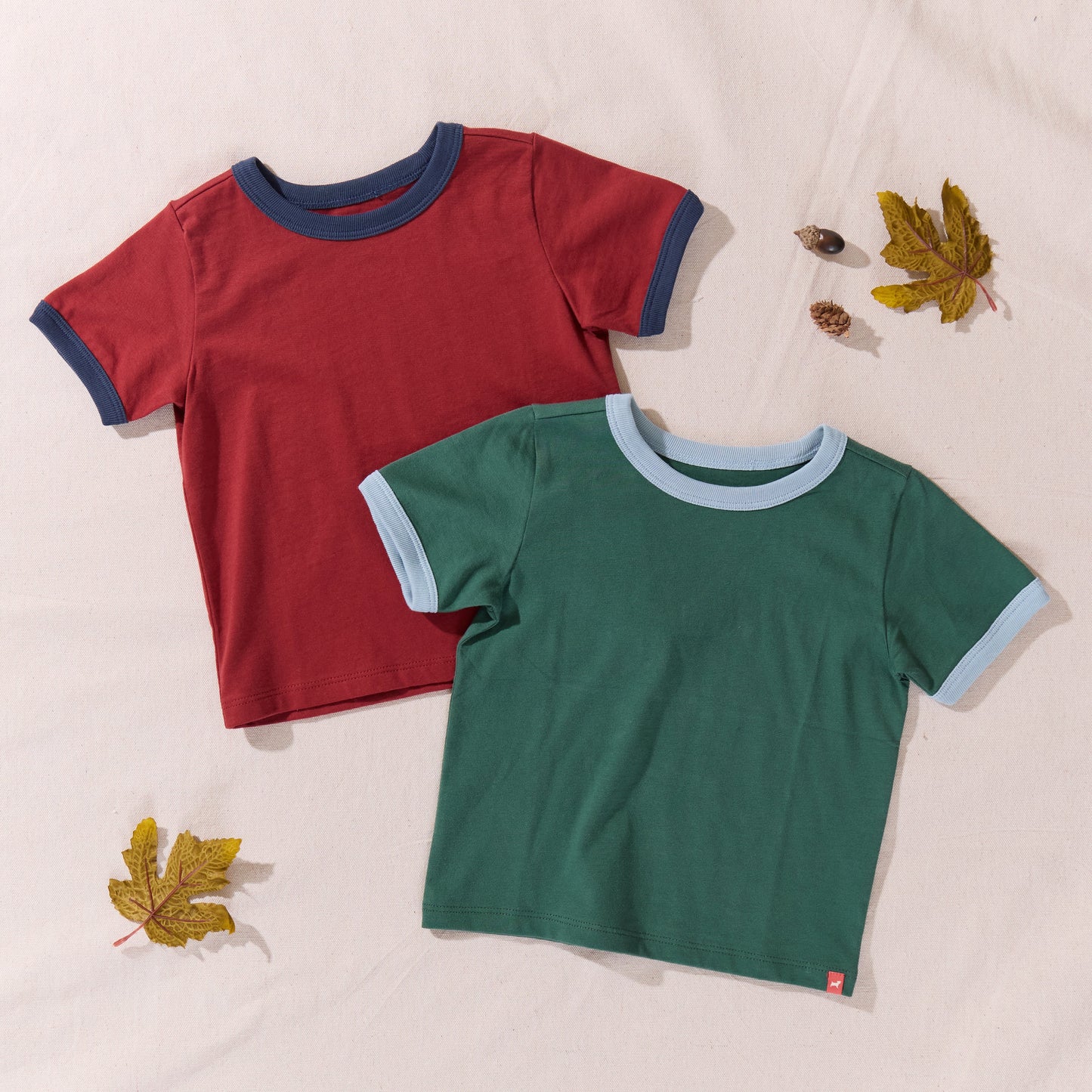 Adventure Ringer T-Shirt - Dark Red