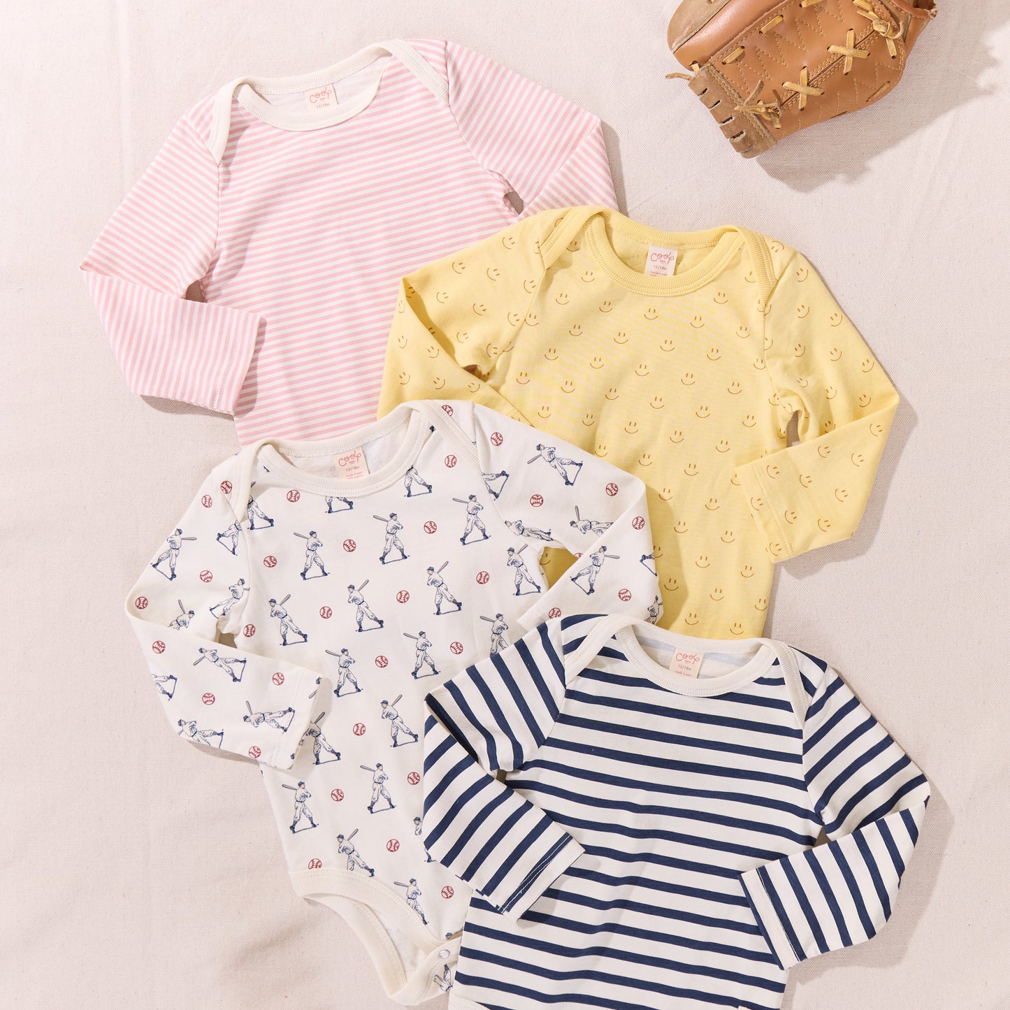 Baby Wonder Bodysuit - Navy Stripe