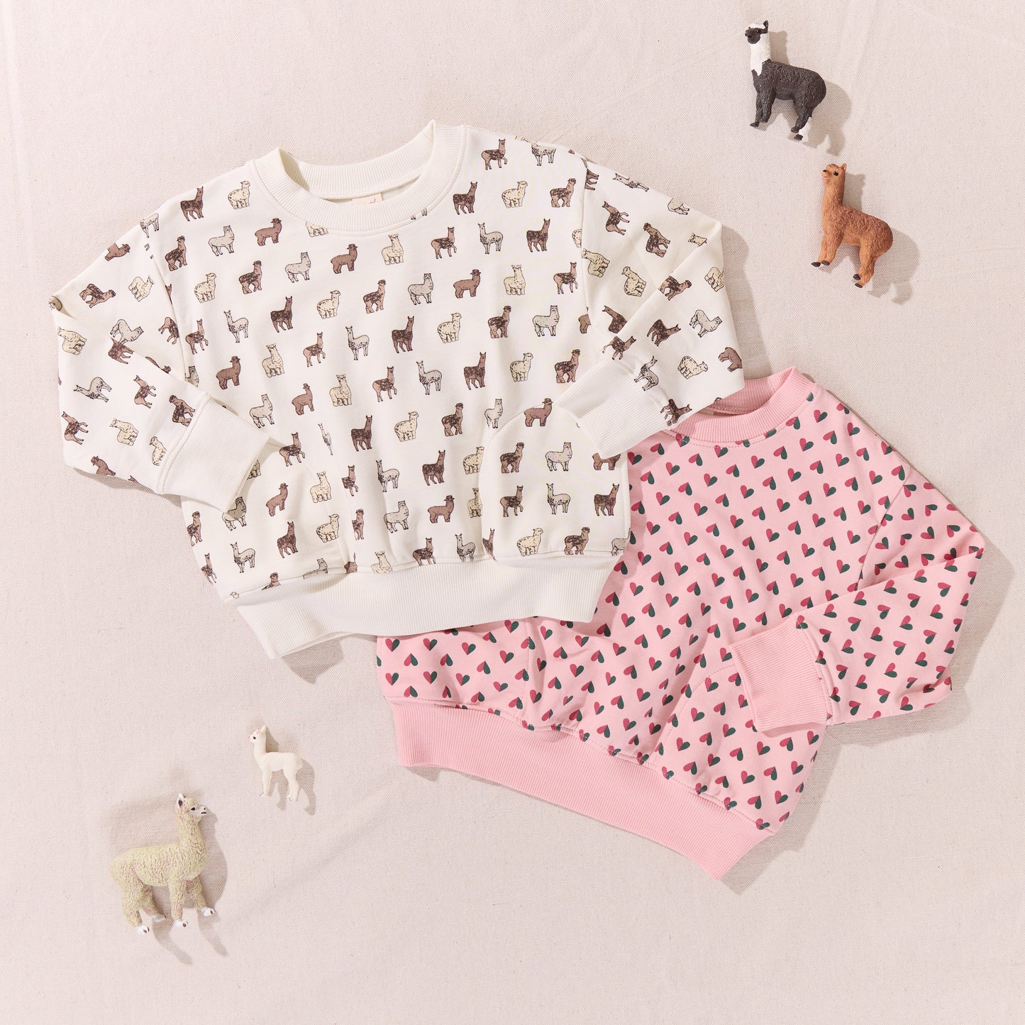 Play Sweatshirt - Llamas and Alpacas