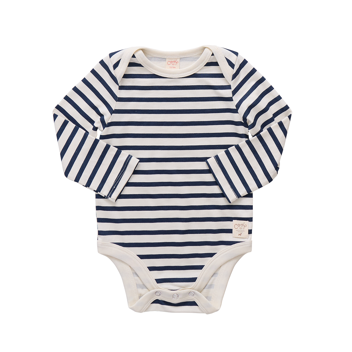 Baby Wonder Bodysuit - Navy Stripe
