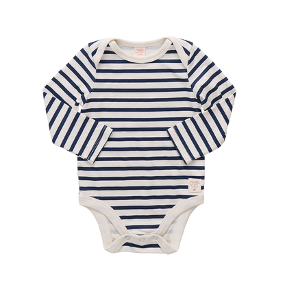 Baby Wonder Bodysuit - Navy Stripe