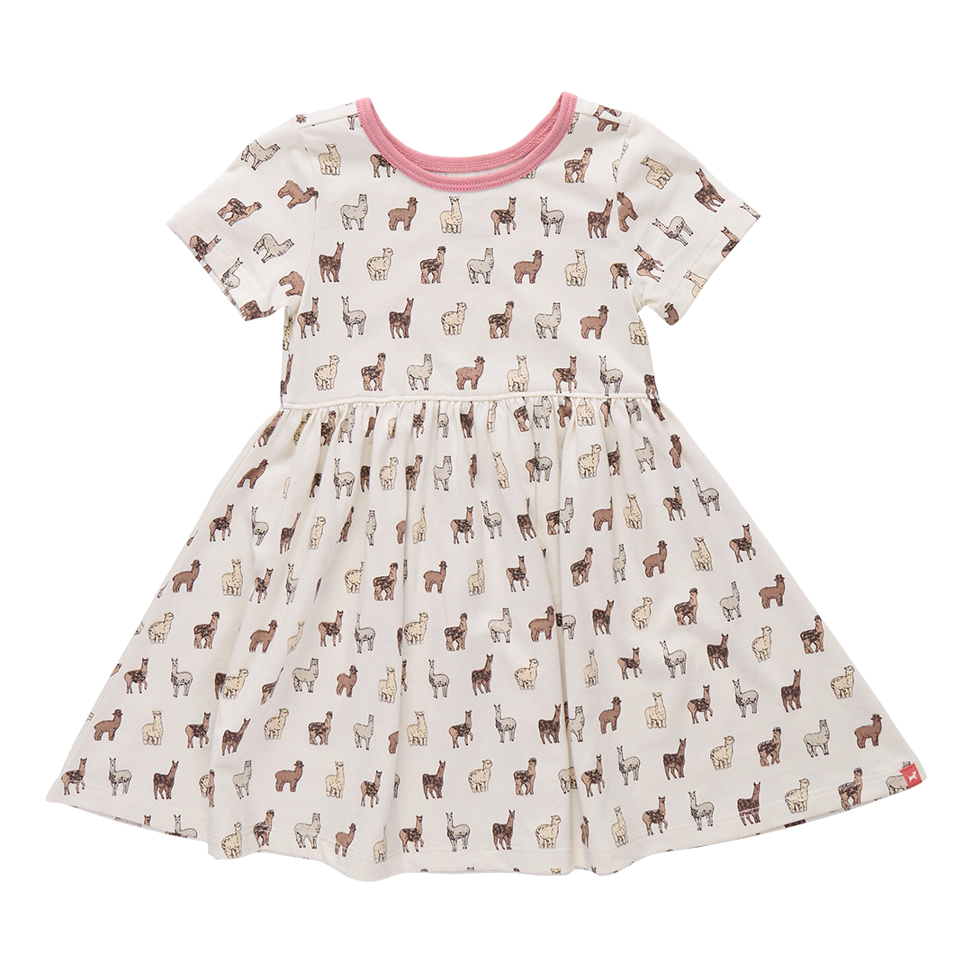 Sunny Dress - Llamas and Alpacas