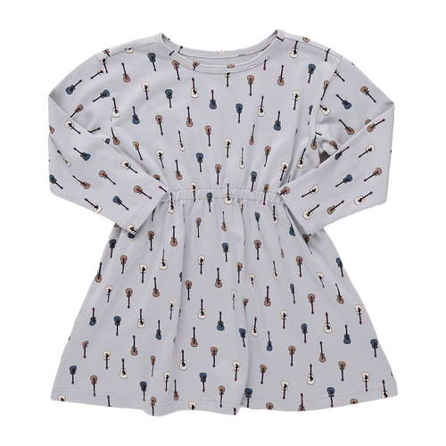 Playground Long Sleeve Dress - Tiny Vintage Guitars