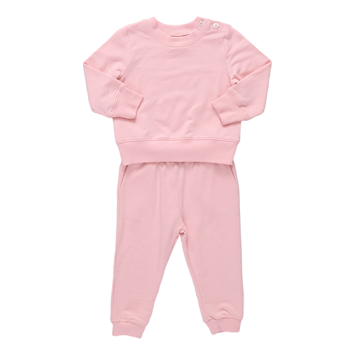 Baby Jax Jogger Set - Powder Pink