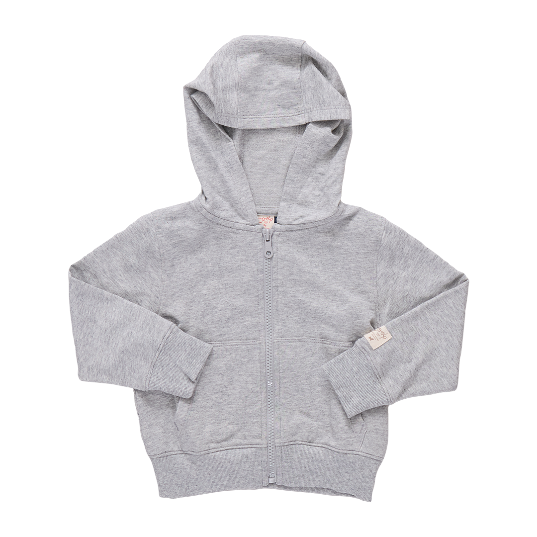 Jax Hoodie - Heather Grey