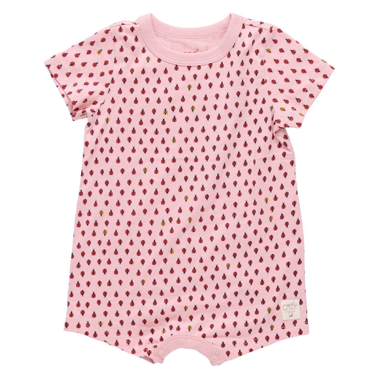 Baby Adventure Romper - Mini Ladybugs