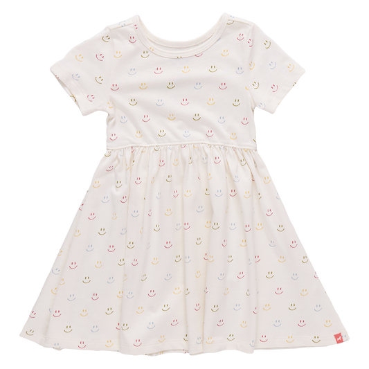 Sunny Dress - Rainbow Smiley