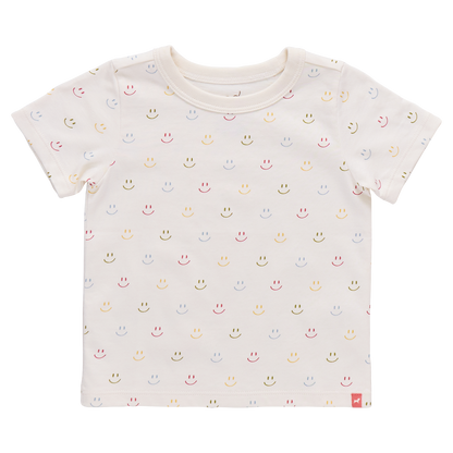 Adventure T-Shirt - Rainbow Smiley