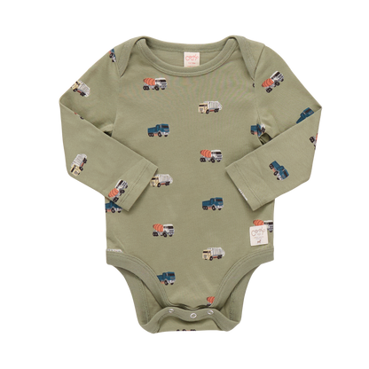 Baby Wonder Bodysuit - Trucks