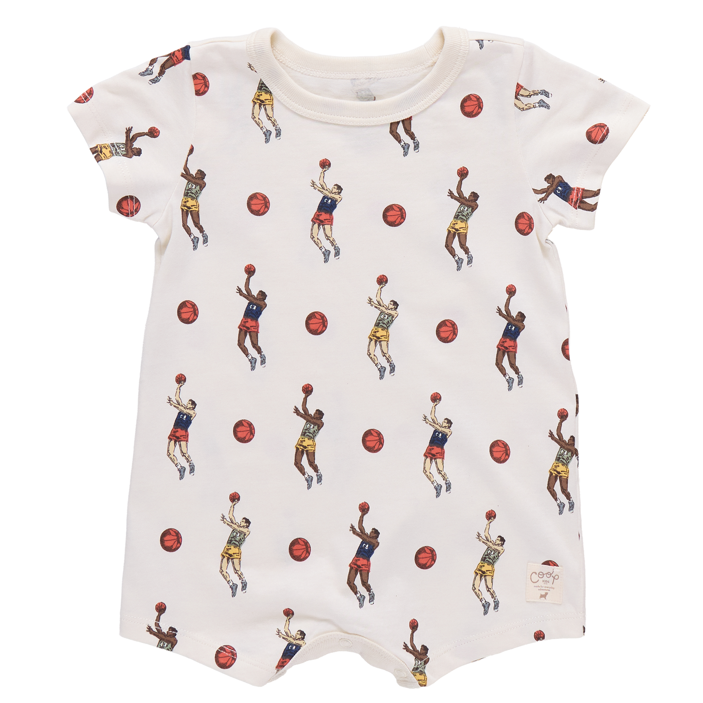 Baby Adventure Romper - Basketball