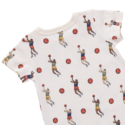 Baby Adventure Romper - Basketball