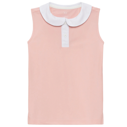 Girly Girl Tank - Pink and White