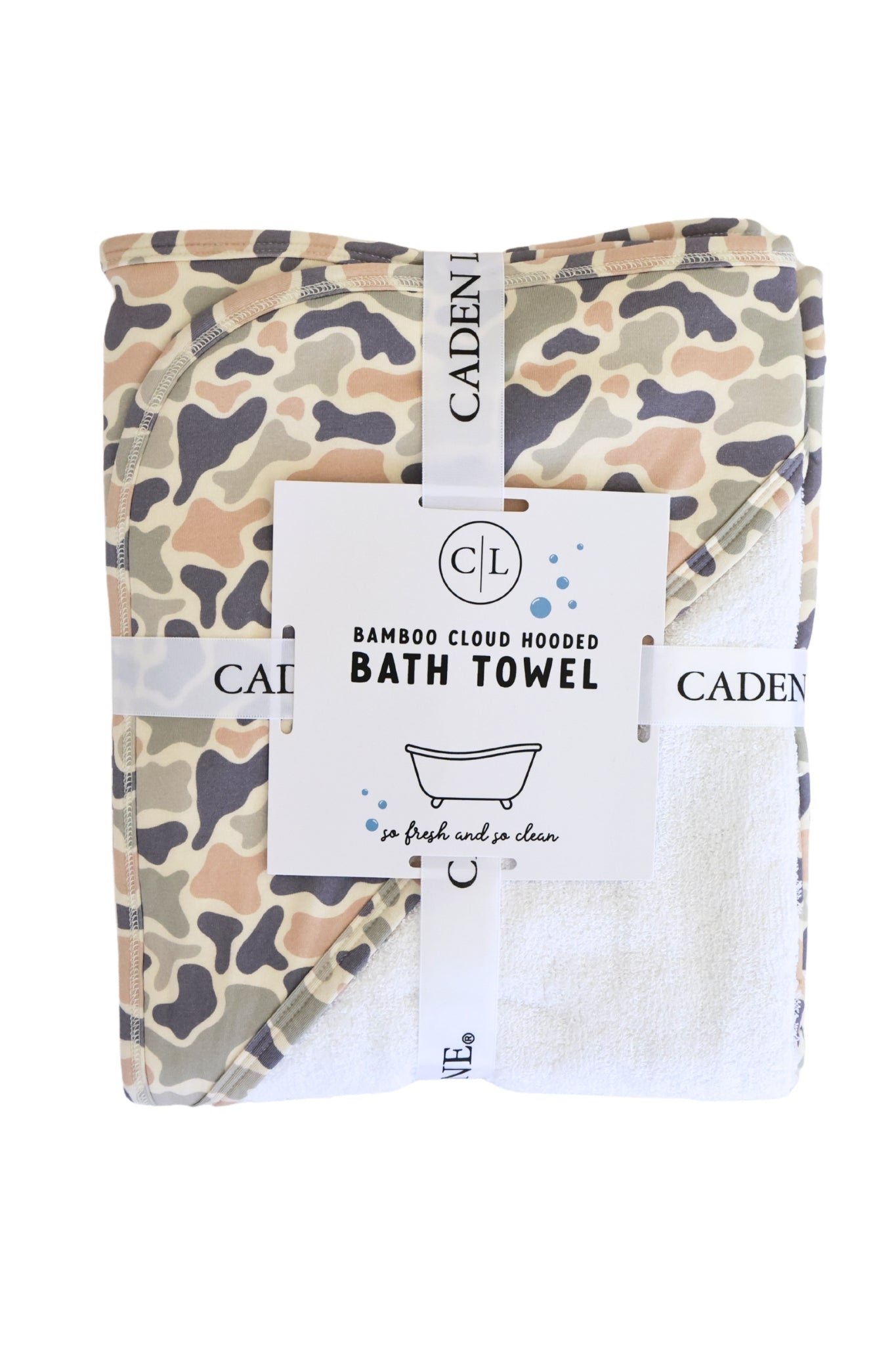 Kids Embroidered Bamboo Hooded Towels