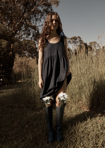 AFENDS Womens Jesse - Midi Dress - Black