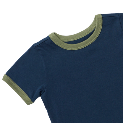 Adventure Ringer T-Shirt - Navy