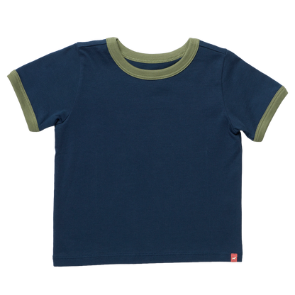Adventure Ringer T-Shirt - Navy