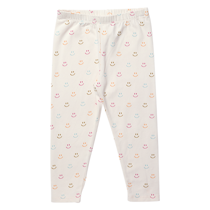 Cartwheel Legging - Rainbow Smiley