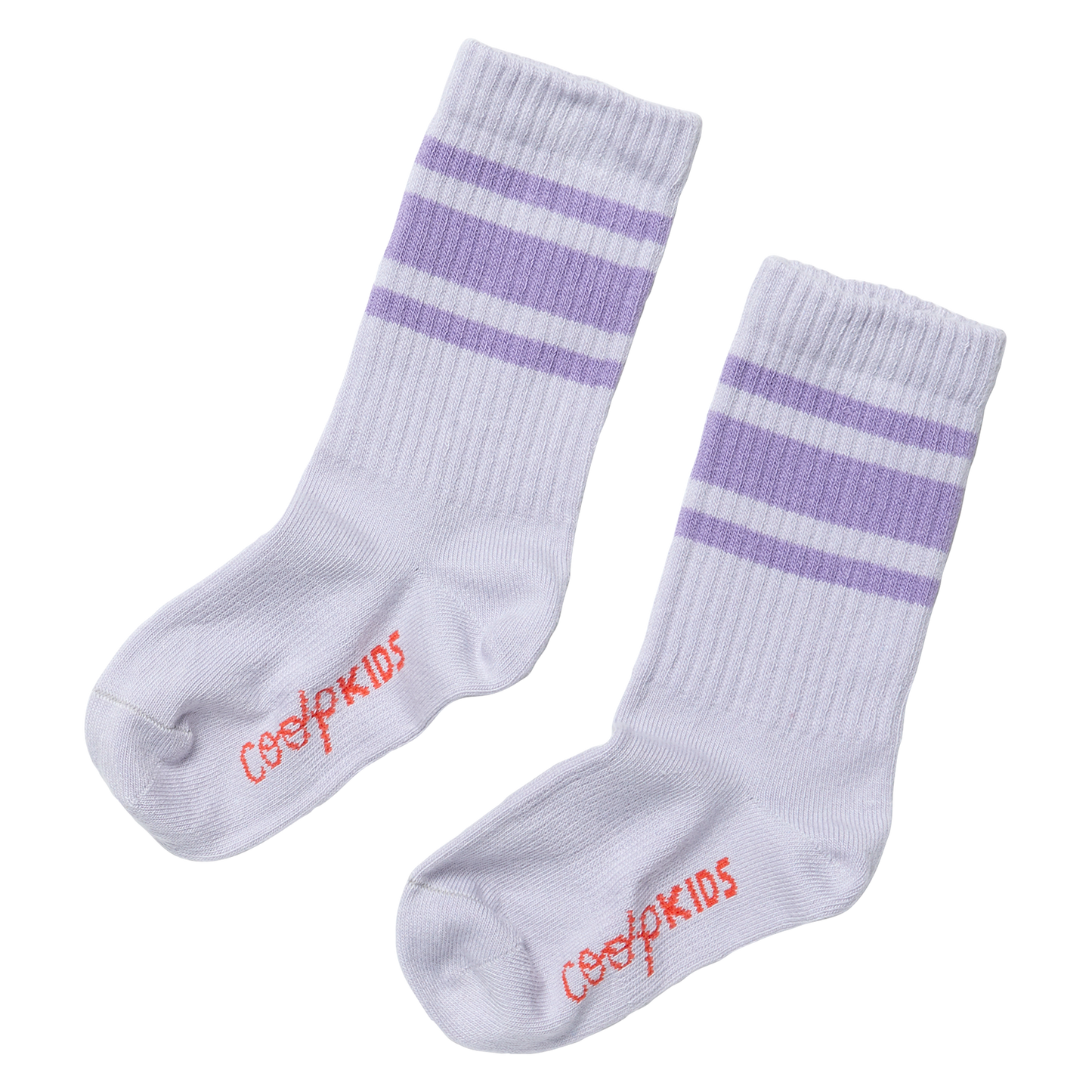 Scooter Tube Sock - Purple Stripe