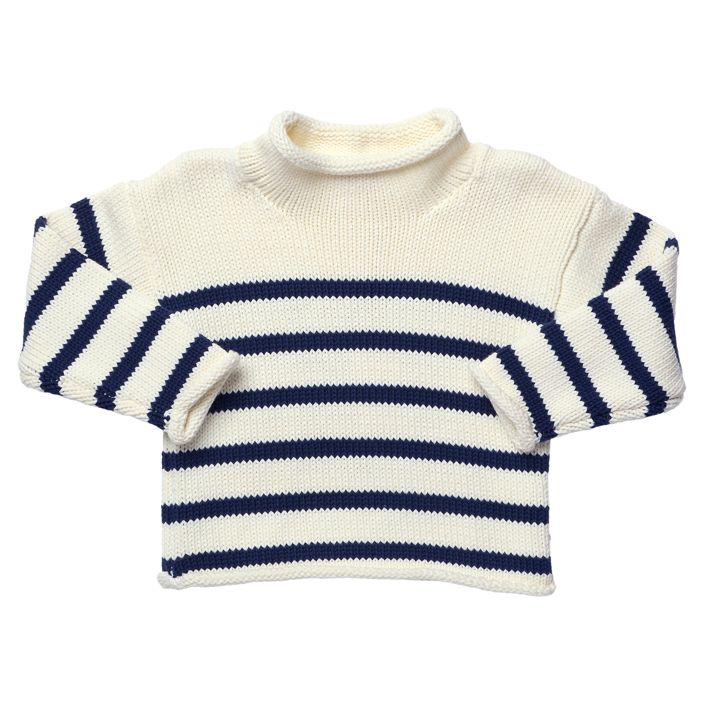 Classic Sweater - Navy Stripe
