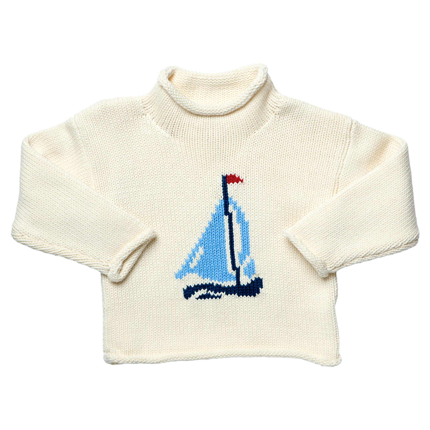 Classic Sweater - Sailboats