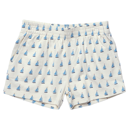 Sandbox Short - Sailboats