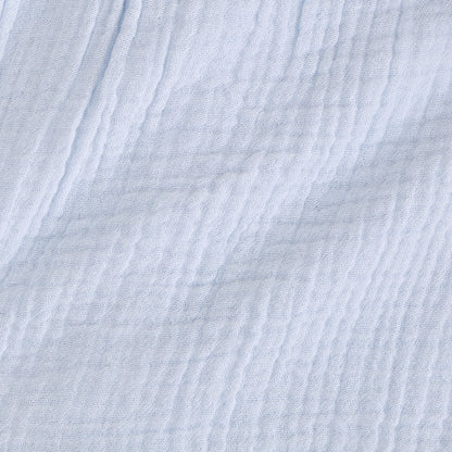 Halogen Blue Cotton Crinkle Mini Skirt