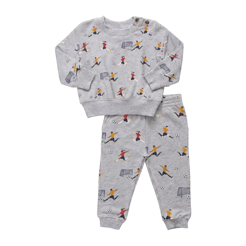 Baby Jax Jogger Set - Mini Soccer Players