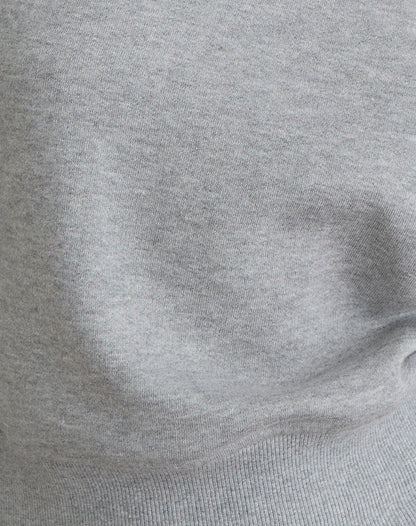 Doxia One Shoulder Sweatshirt in Grey Marl