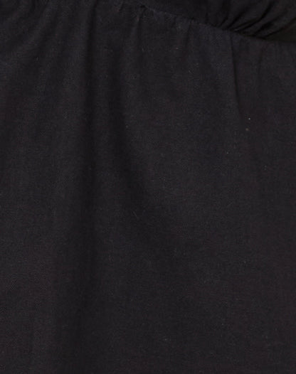 Eldana Halterneck Top in Black
