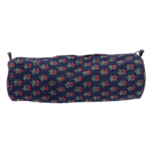 Pencil Case - Navy Carnation