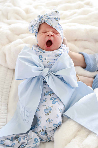 Oversized Swaddle | Tied In Blooms