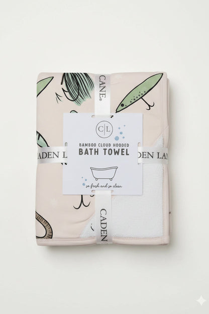 Baby Embroidered Bamboo Hooded Towels
