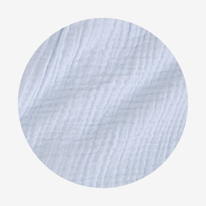 Halogen Blue Women's Cotton Crinkle Ruffled Shorts