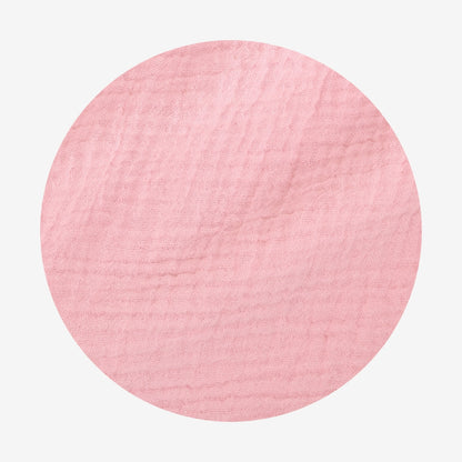 Happy Pink Cotton Crinkle Mini Skirt