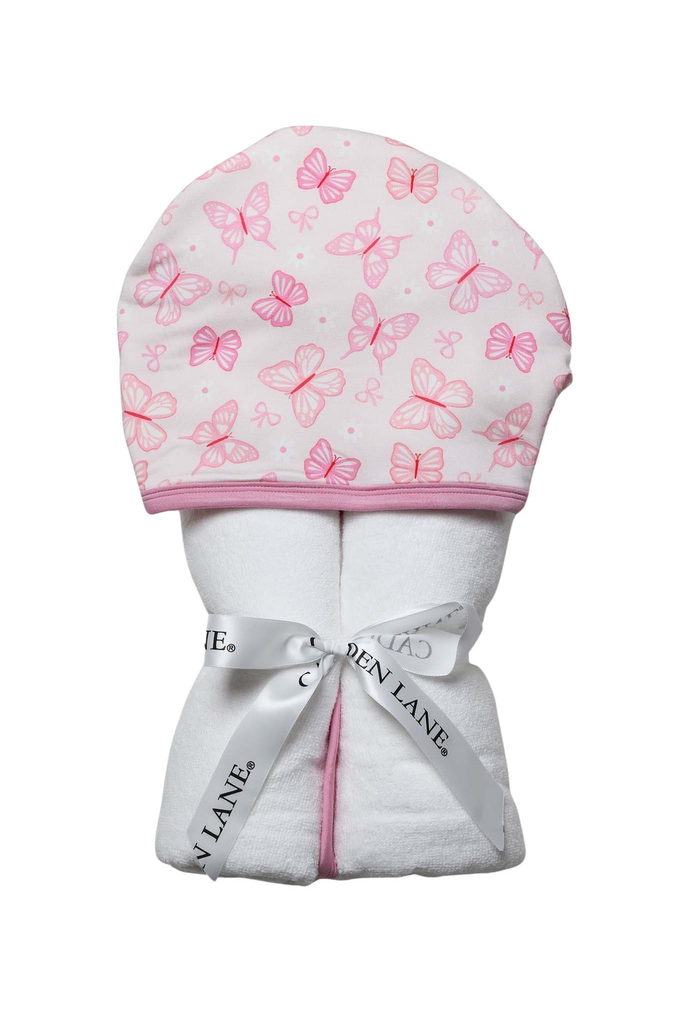 Kids Embroidered Bamboo Hooded Towels